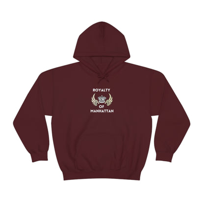 ROYALTY OF MANHATTAN -Unisex Heavy Blend Hooded Sweatshirt (VARIETY OF COLORS) -“Cozy But Make It Streetwear Fancy”