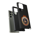 HOT DAD ALERT-Tough Phone Cases - Fits Most Phone Sizes!! (BLACK)