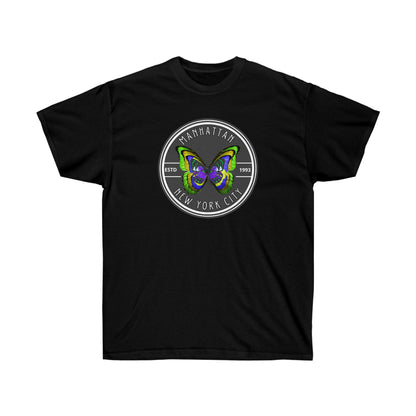 MANHATTAN NYC- T Shirt (VARIETY OF COLORS) “New York City Shirt Full of Rizz, Skyline & Subway Vibes”
