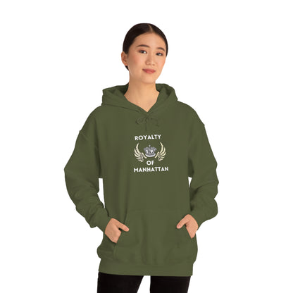 ROYALTY OF MANHATTAN -Unisex Heavy Blend Hooded Sweatshirt (VARIETY OF COLORS) -“Cozy But Make It Streetwear Fancy”