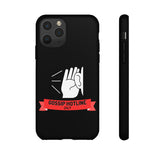 GOSSIP HOTLINE-Tough Phone Cases - Fits Most Phone Sizes!! (BLACK)