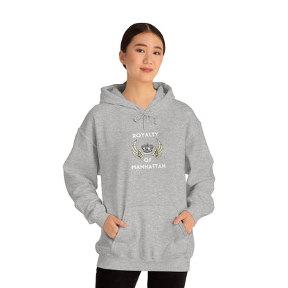 ROYALTY OF MANHATTAN -Unisex Heavy Blend Hooded Sweatshirt (VARIETY OF COLORS) -“Cozy But Make It Streetwear Fancy”