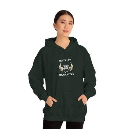 ROYALTY OF MANHATTAN -Unisex Heavy Blend Hooded Sweatshirt (VARIETY OF COLORS) -“Cozy But Make It Streetwear Fancy”