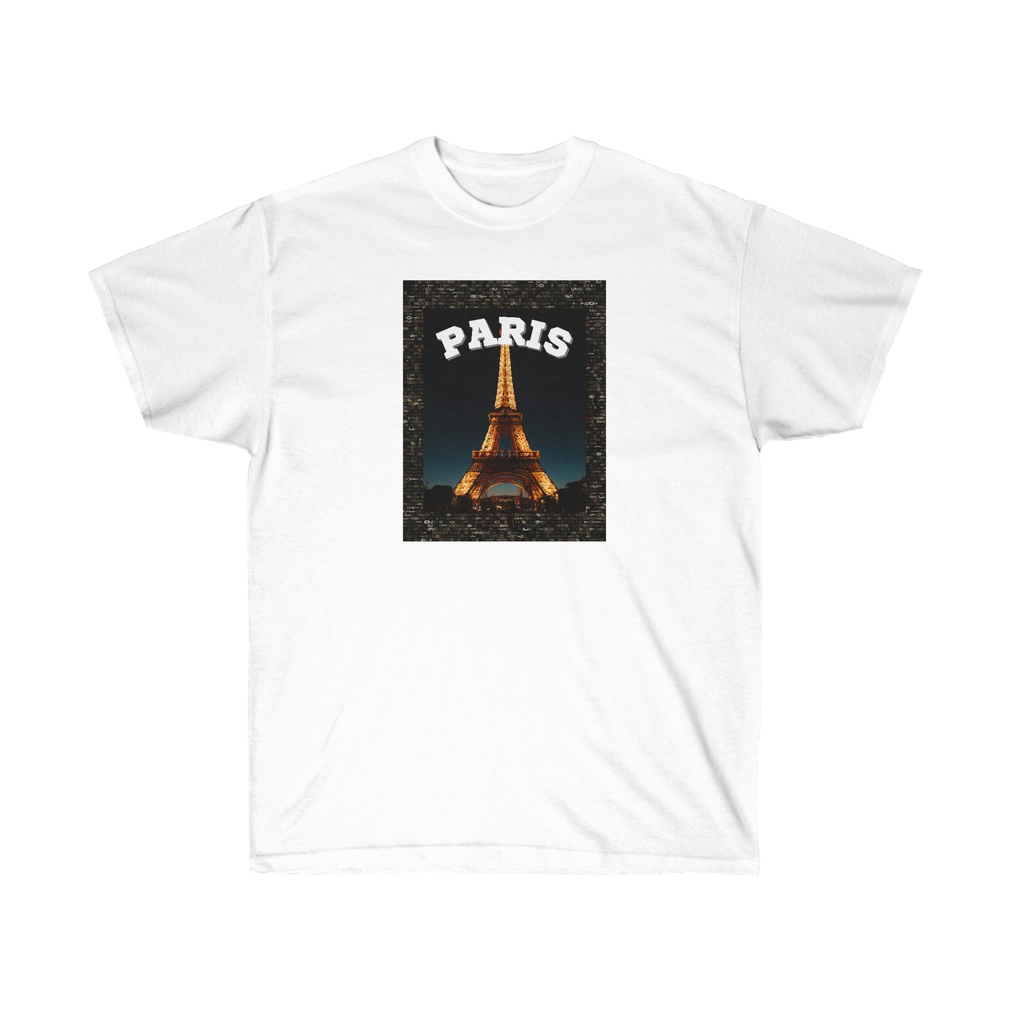 Paris At Night- T Shirt (VARIETY OF COLORS) PARIS Without The TSA Pat Down!