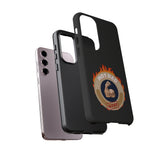 HOT DAD ALERT-Tough Phone Cases - Fits Most Phone Sizes!! (BLACK)
