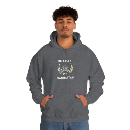ROYALTY OF MANHATTAN -Unisex Heavy Blend Hooded Sweatshirt (VARIETY OF COLORS) -“Cozy But Make It Streetwear Fancy”