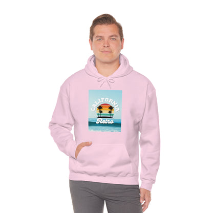 California Retro -Unisex Heavy Blend Hooded Sweatshirt (VARIETY OF COLORS)-“Trendy West Coast Hoodie — Top Pick Streetwear”