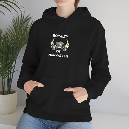 ROYALTY OF MANHATTAN -Unisex Heavy Blend Hooded Sweatshirt (VARIETY OF COLORS) -“Cozy But Make It Streetwear Fancy”