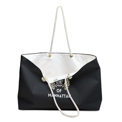 Royalty of Manhattan- Weekender Bag (GREY)-"Because Ordinary Bags Are Boring"