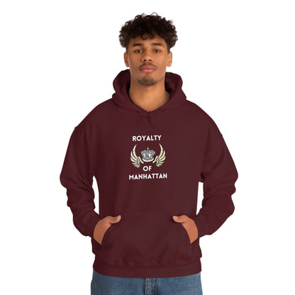 ROYALTY OF MANHATTAN -Unisex Heavy Blend Hooded Sweatshirt (VARIETY OF COLORS) -“Cozy But Make It Streetwear Fancy”