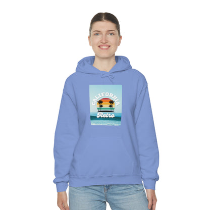 California Retro -Unisex Heavy Blend Hooded Sweatshirt (VARIETY OF COLORS)-“Trendy West Coast Hoodie — Top Pick Streetwear”