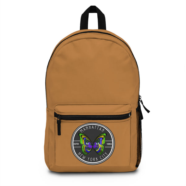 MANHATTAN NYC- Empire Backpack (LIGHT BROWN)