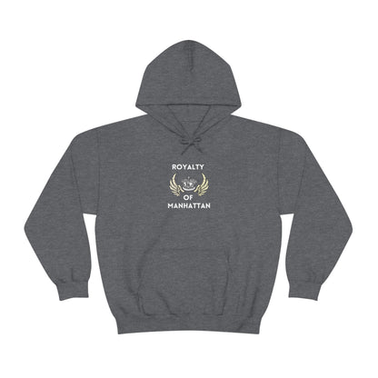 ROYALTY OF MANHATTAN -Unisex Heavy Blend Hooded Sweatshirt (VARIETY OF COLORS) -“Cozy But Make It Streetwear Fancy”