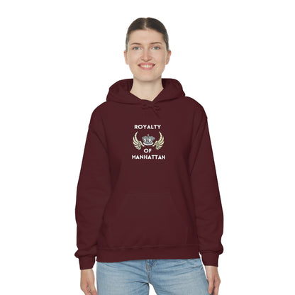 ROYALTY OF MANHATTAN -Unisex Heavy Blend Hooded Sweatshirt (VARIETY OF COLORS) -“Cozy But Make It Streetwear Fancy”