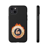 HOT DAD ALERT-Tough Phone Cases - Fits Most Phone Sizes!! (BLACK)