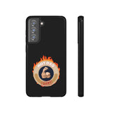 HOT DAD ALERT-Tough Phone Cases - Fits Most Phone Sizes!! (BLACK)