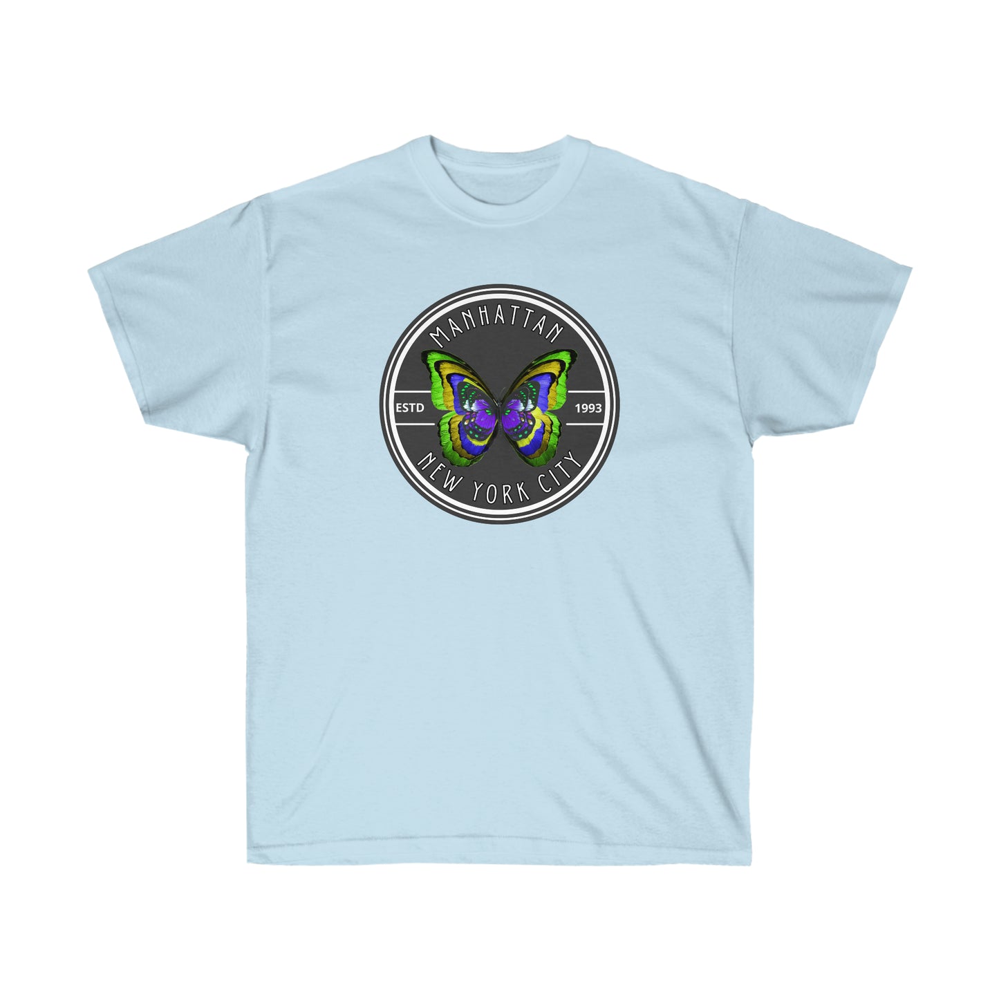 MANHATTAN NYC- T Shirt (VARIETY OF COLORS) “New York City Shirt Full of Rizz, Skyline & Subway Vibes”