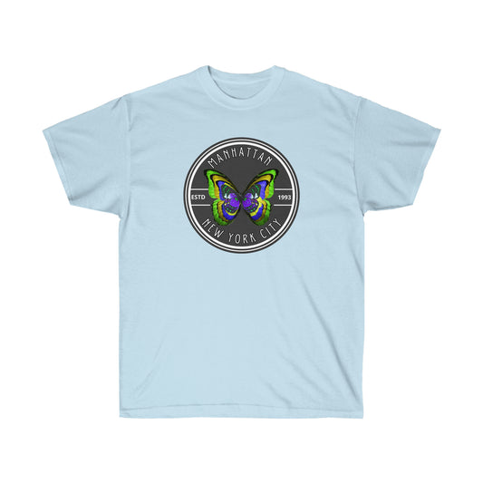 MANHATTAN NYC- T Shirt (VARIETY OF COLORS) “New York City Shirt Full of Rizz, Skyline & Subway Vibes”