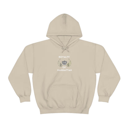 ROYALTY OF MANHATTAN -Unisex Heavy Blend Hooded Sweatshirt (VARIETY OF COLORS) -“Cozy But Make It Streetwear Fancy”