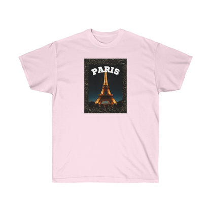 Paris At Night- T Shirt (VARIETY OF COLORS) PARIS Without The TSA Pat Down!