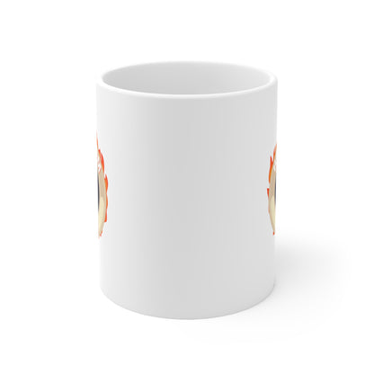 HOT MOM ALERT- Ceramic Mug 11oz