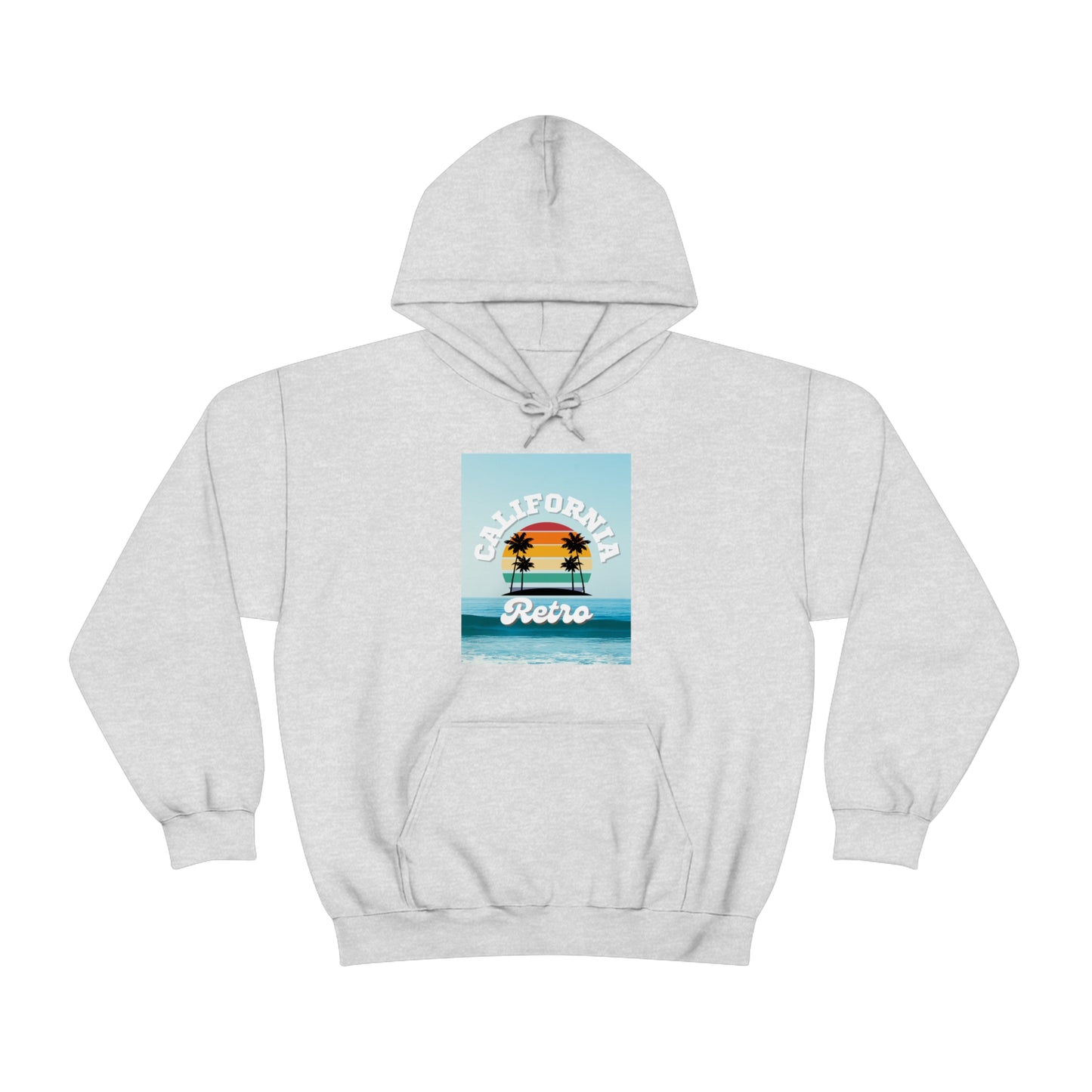 California Retro Hooded Sweatshirt
