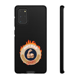 HOT DAD ALERT-Tough Phone Cases - Fits Most Phone Sizes!! (BLACK)