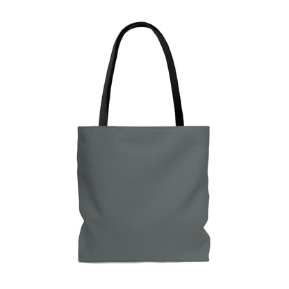 GREY AOP Tote Bag