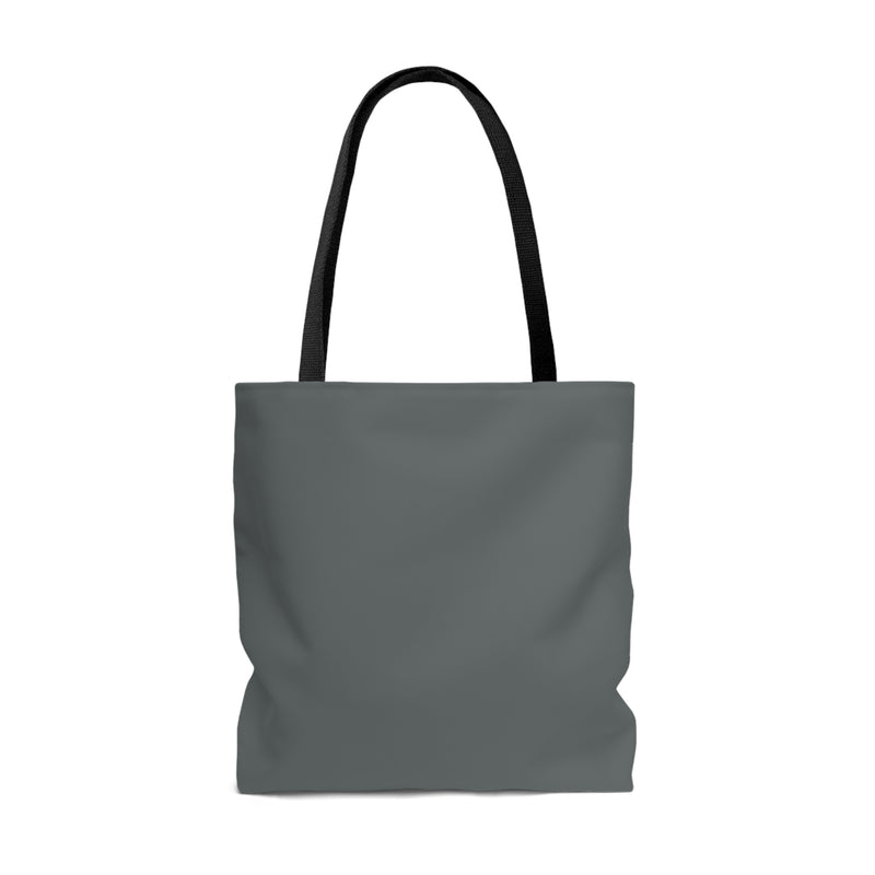 GREY AOP Tote Bag