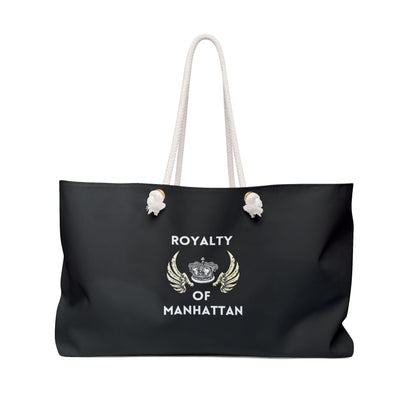 Royalty of Manhattan- Weekender Bag (GREY)-"Because Ordinary Bags Are Boring"