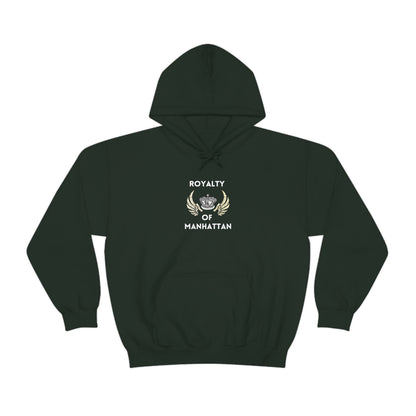 ROYALTY OF MANHATTAN -Unisex Heavy Blend Hooded Sweatshirt (VARIETY OF COLORS) -“Cozy But Make It Streetwear Fancy”