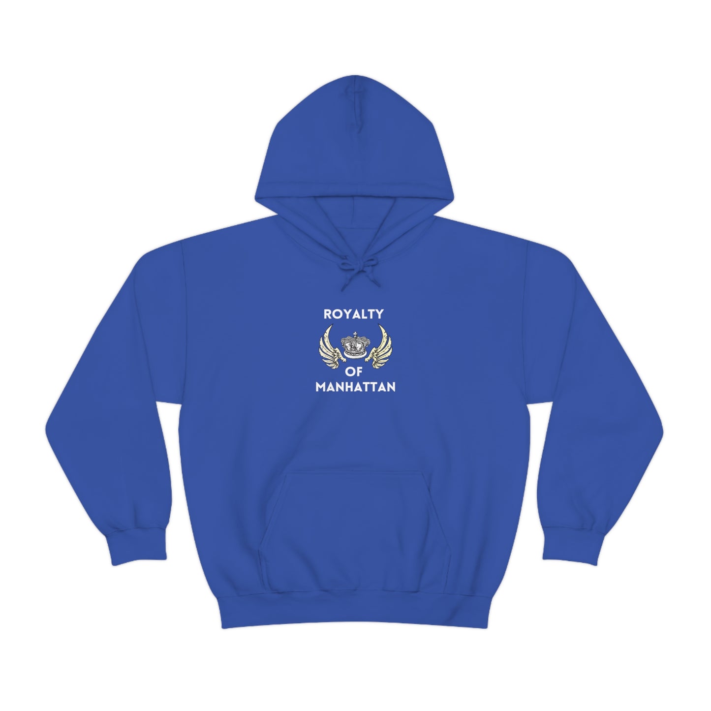 ROYALTY OF MANHATTAN -Unisex Heavy Blend Hooded Sweatshirt (VARIETY OF COLORS) -“Cozy But Make It Streetwear Fancy”