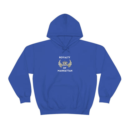 ROYALTY OF MANHATTAN -Unisex Heavy Blend Hooded Sweatshirt (VARIETY OF COLORS) -“Cozy But Make It Streetwear Fancy”