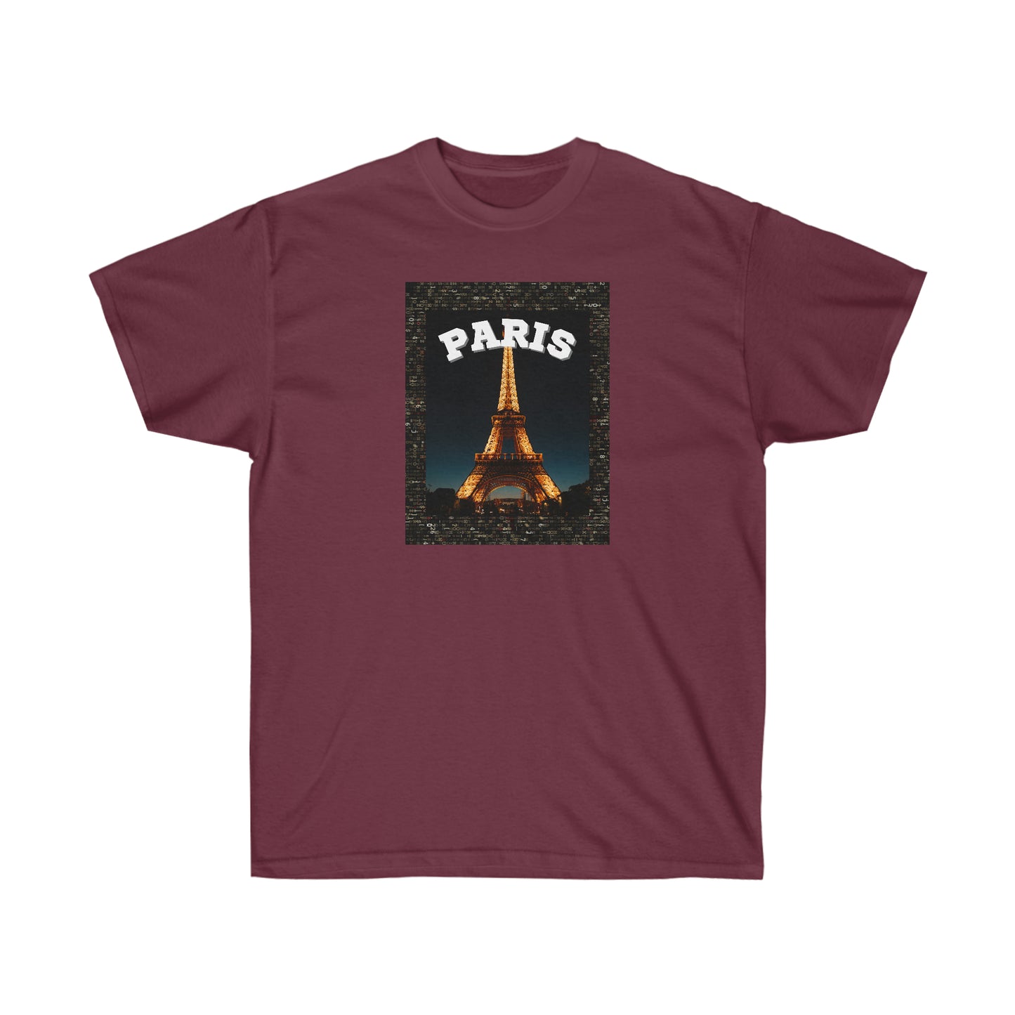 Paris At Night- T Shirt (VARIETY OF COLORS) PARIS Without The TSA Pat Down!
