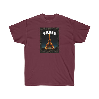 Paris At Night- T Shirt (VARIETY OF COLORS) PARIS Without The TSA Pat Down!