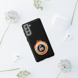 HOT DAD ALERT-Tough Phone Cases - Fits Most Phone Sizes!! (BLACK)