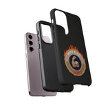 HOT DAD ALERT-Tough Phone Cases - Fits Most Phone Sizes!! (BLACK)