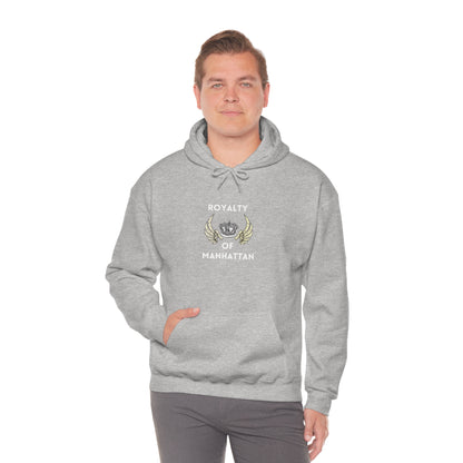 ROYALTY OF MANHATTAN -Unisex Heavy Blend Hooded Sweatshirt (VARIETY OF COLORS) -“Cozy But Make It Streetwear Fancy”