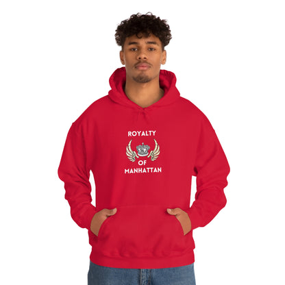 ROYALTY OF MANHATTAN -Unisex Heavy Blend Hooded Sweatshirt (VARIETY OF COLORS) -“Cozy But Make It Streetwear Fancy”