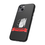 GOSSIP HOTLINE-Tough Phone Cases - Fits Most Phone Sizes!! (BLACK)